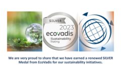 ICTA earns a Silver Medal from EcoVadis for Sustainability Performance